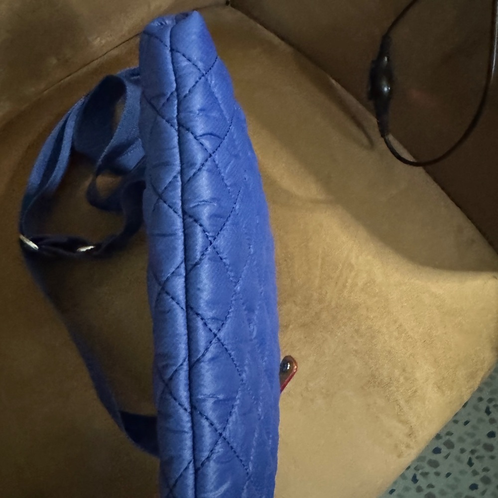MZ Wallace Blue Quilted Crossbody Bag - Picture 4 of 4